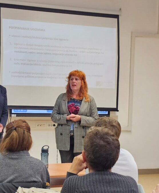 Održan roditeljski sastanak za sudionike Erasmus+ mobilnosti za Irsku